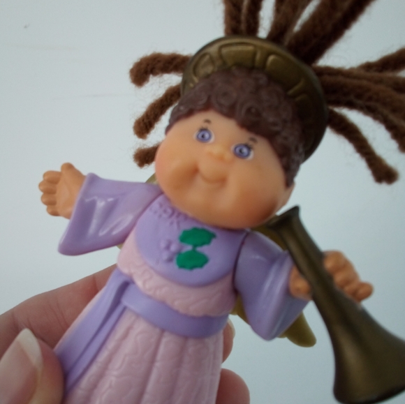 McDonald's Happy Meal Toy #1 Cabbage Patch Kids Mimi Kristina 1994 Angel Doll - Picture 3 of 10